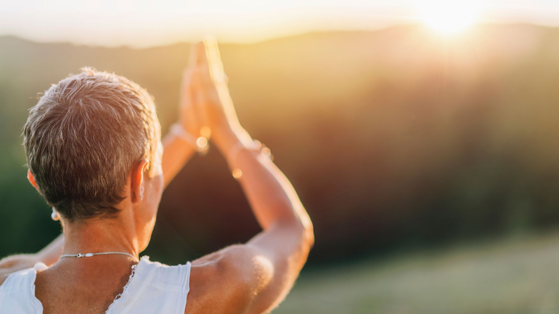 Intuition. A woman practicing mindfulness, reaffirming her inner strengths, using her intuition for guidance