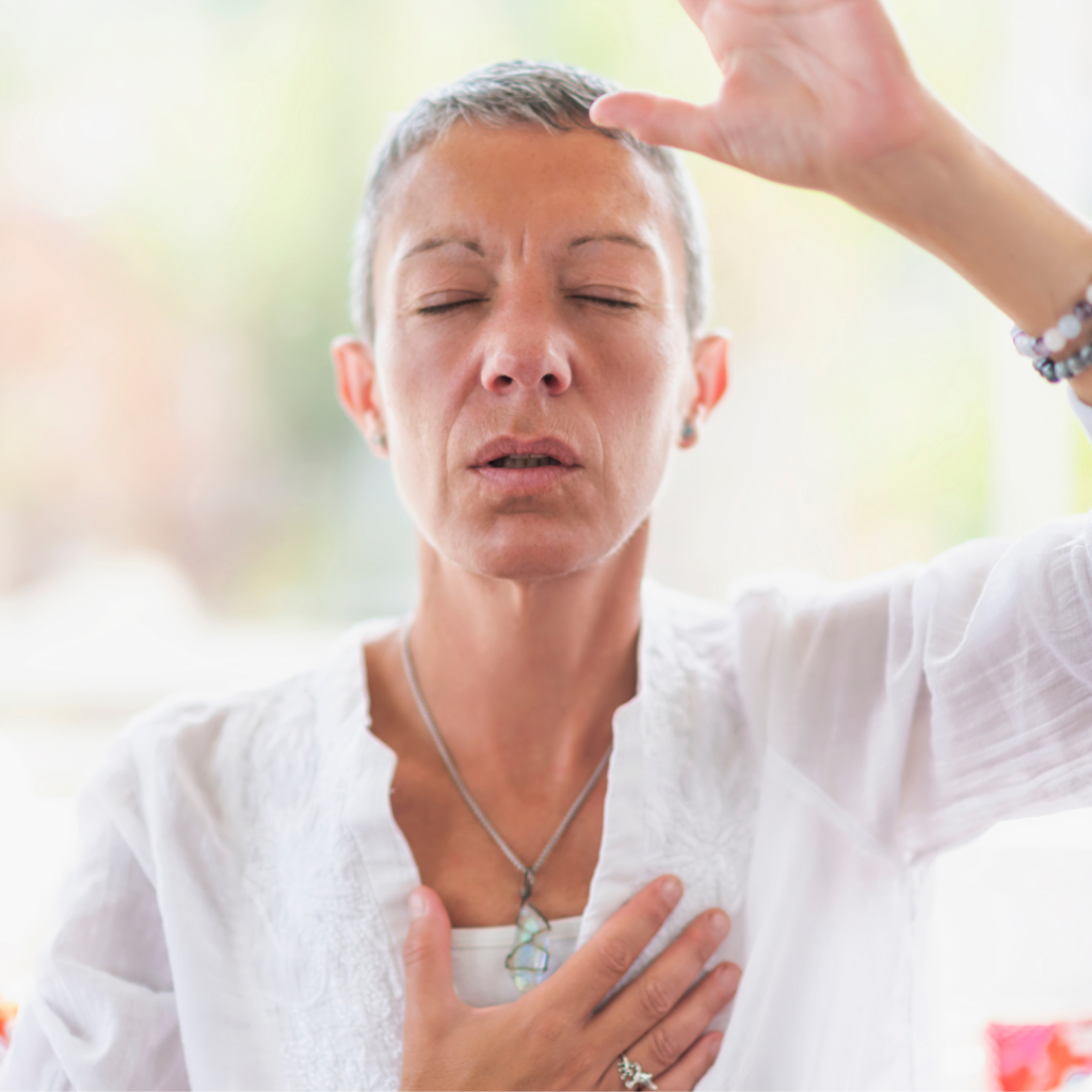 Intuition Meditation Hand Gesture
