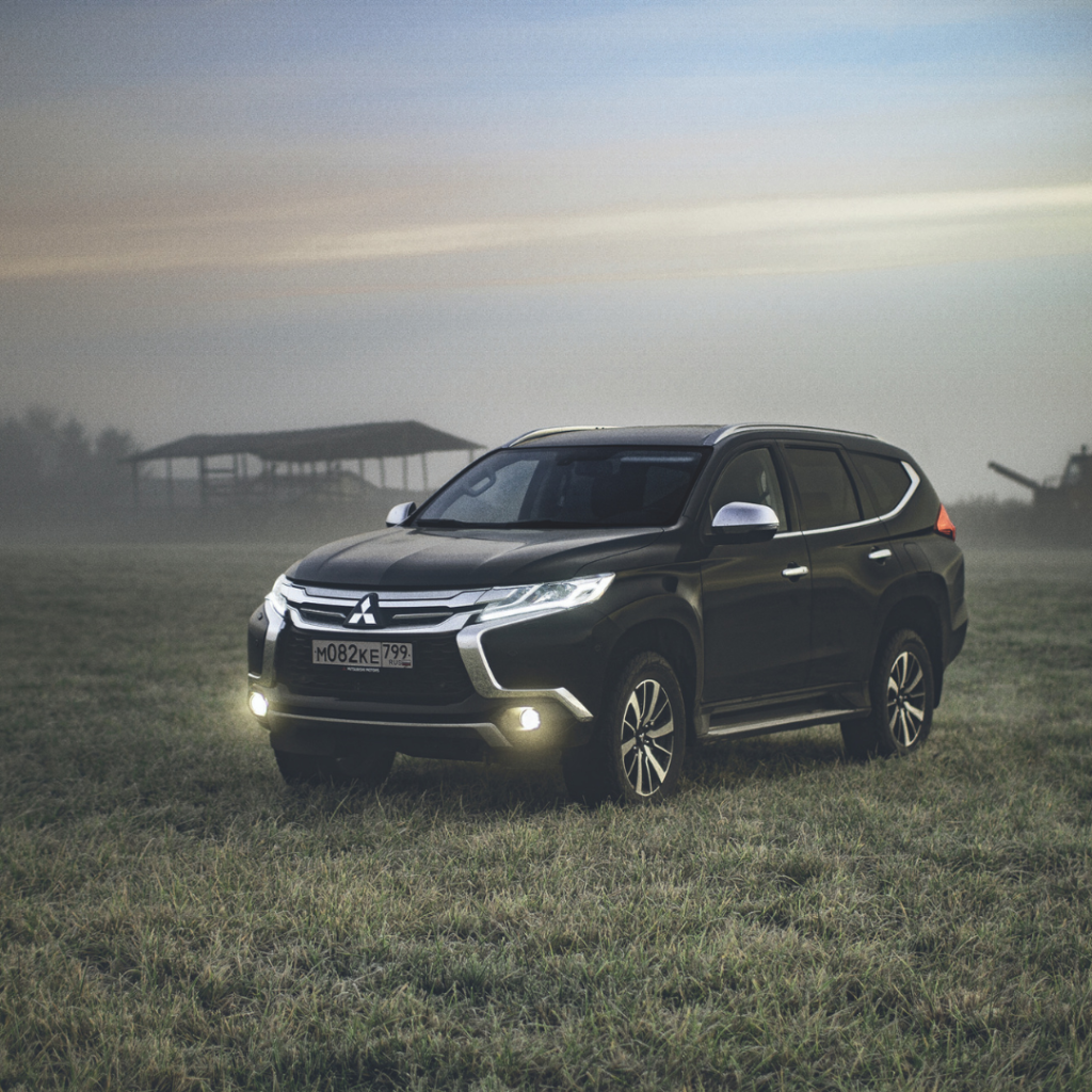 Photo of Montero Sport Parked on Grass Field