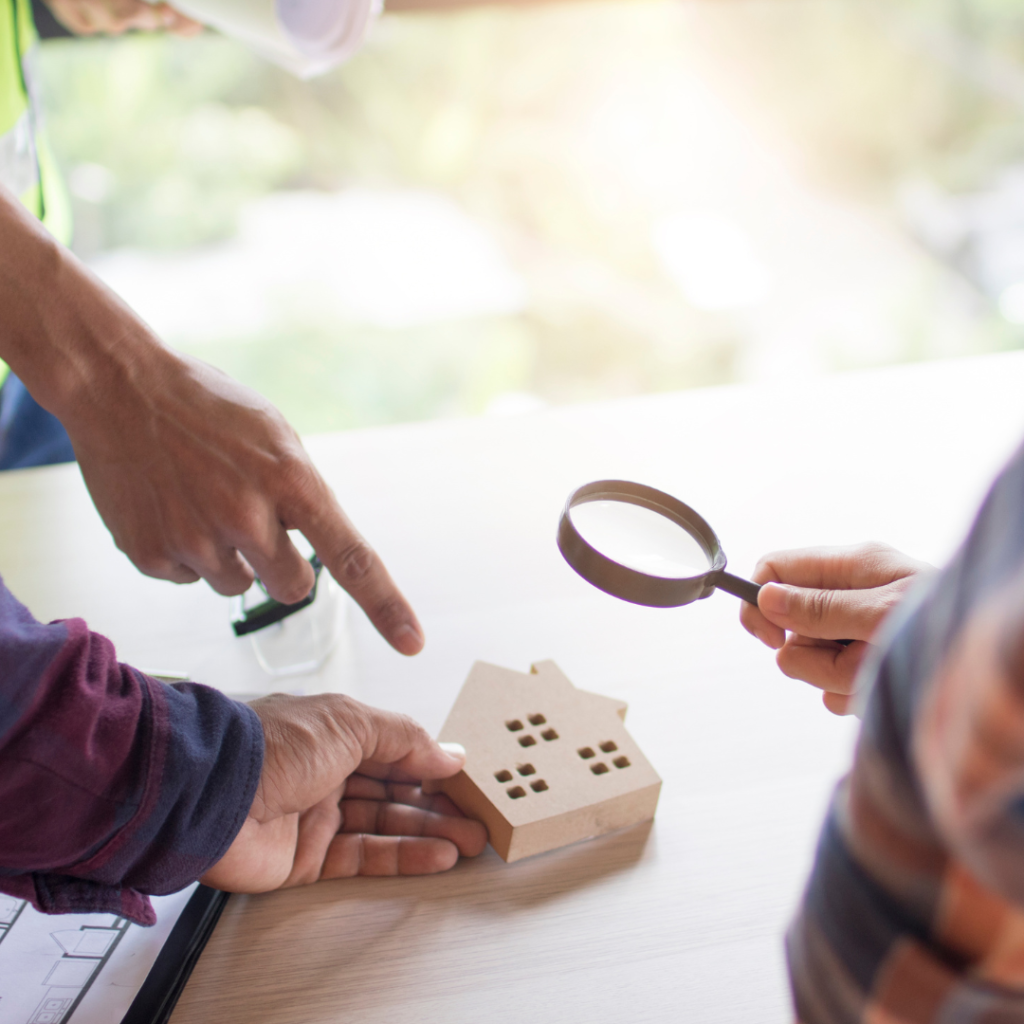 Inspection Building Concept, Inspector or Engineer Checking Hous