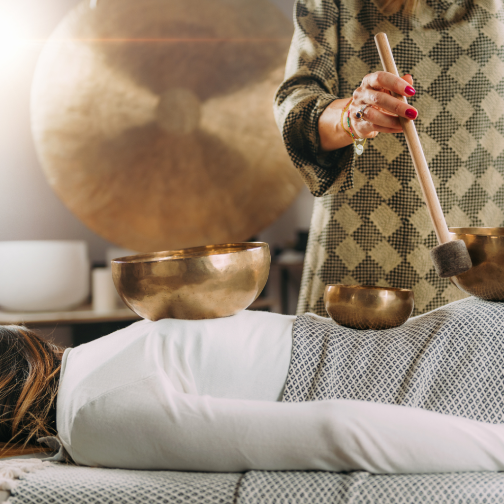 Tibetan Singing Bowl In Sound Healing Therapy