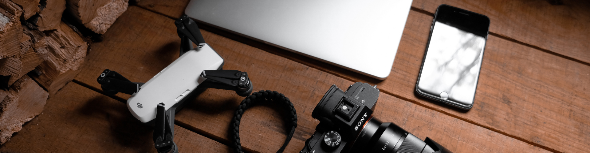 Photo Of Gadgets On Wooden Table
